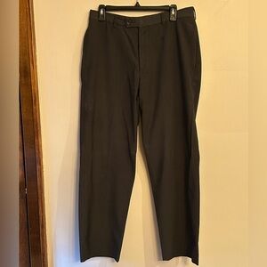 Van Heusen Charcoal Gray Pinstripe Dress Pants